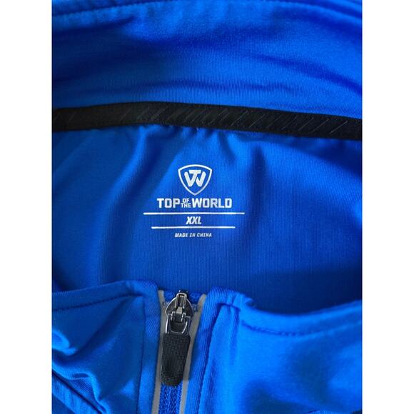 Top World Quarter Zip Kentucky Wildcats Men's Size 2XL Poly/Spandex - Picture 7 of 7